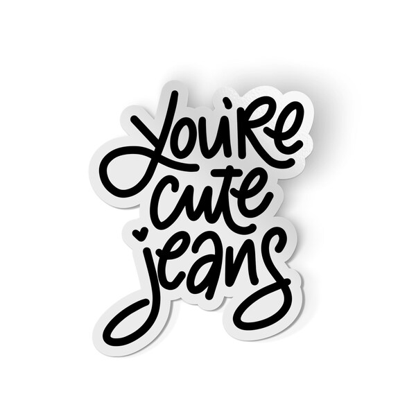 Jeans Day Sticker Etsy UK