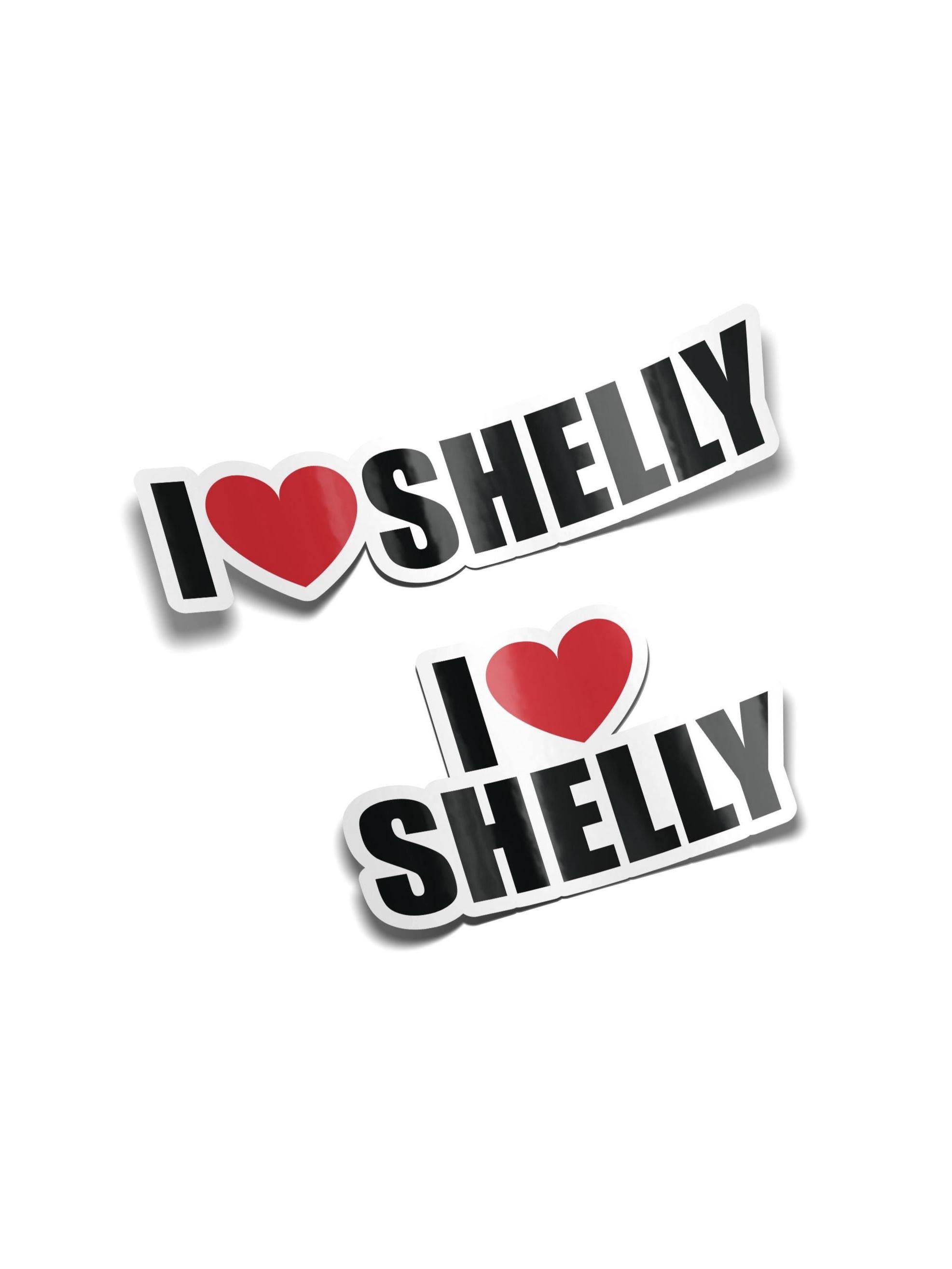 Personalized I Heart Sticker | I Love You Custom Name Decal ...