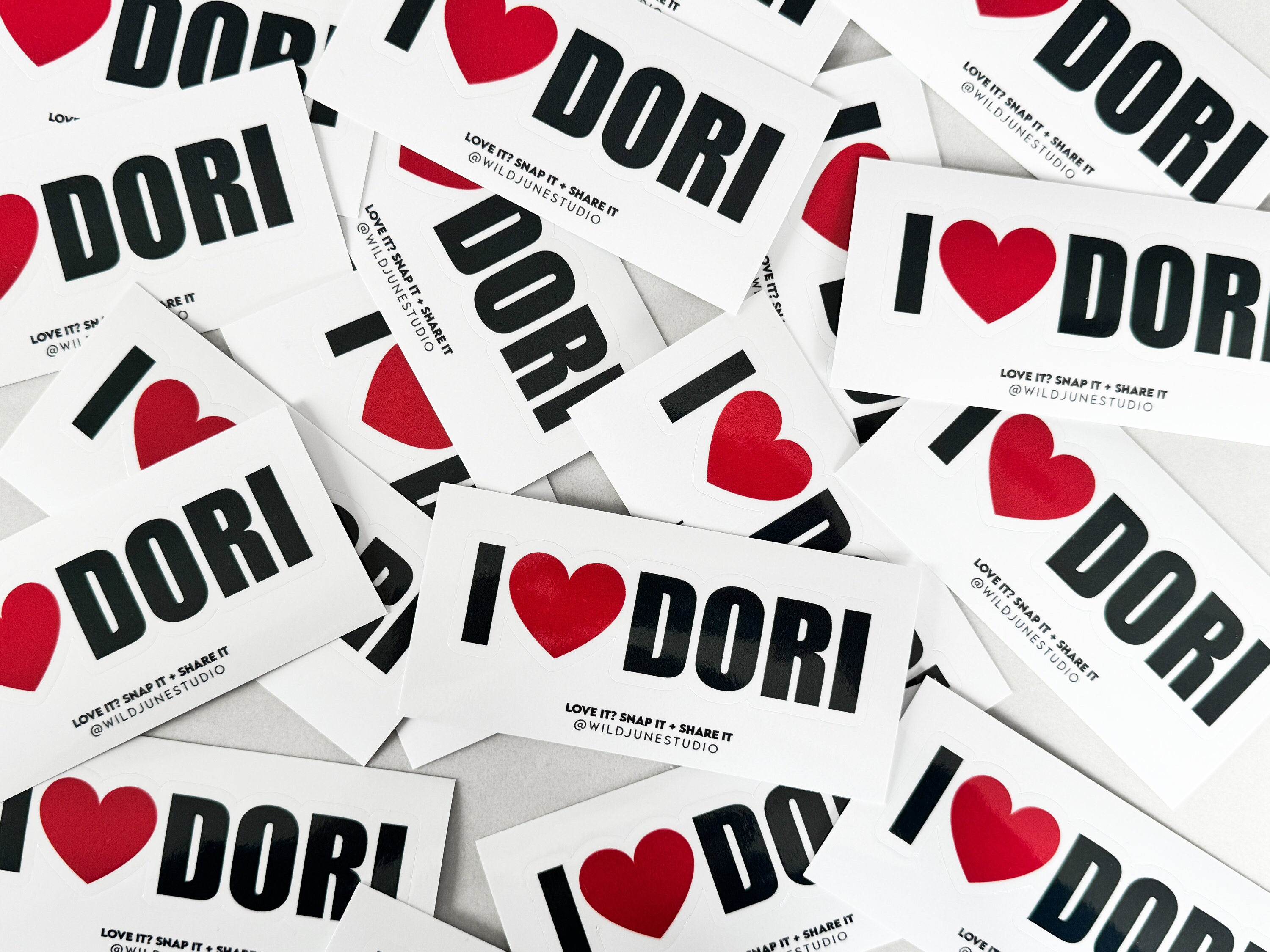 Personalized I Heart Sticker | I Love You Custom Name Decal ...