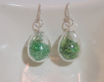 Genii in a bottle earrings