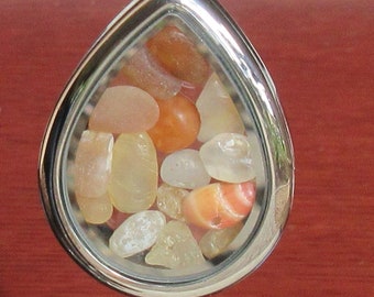 California agates pendant