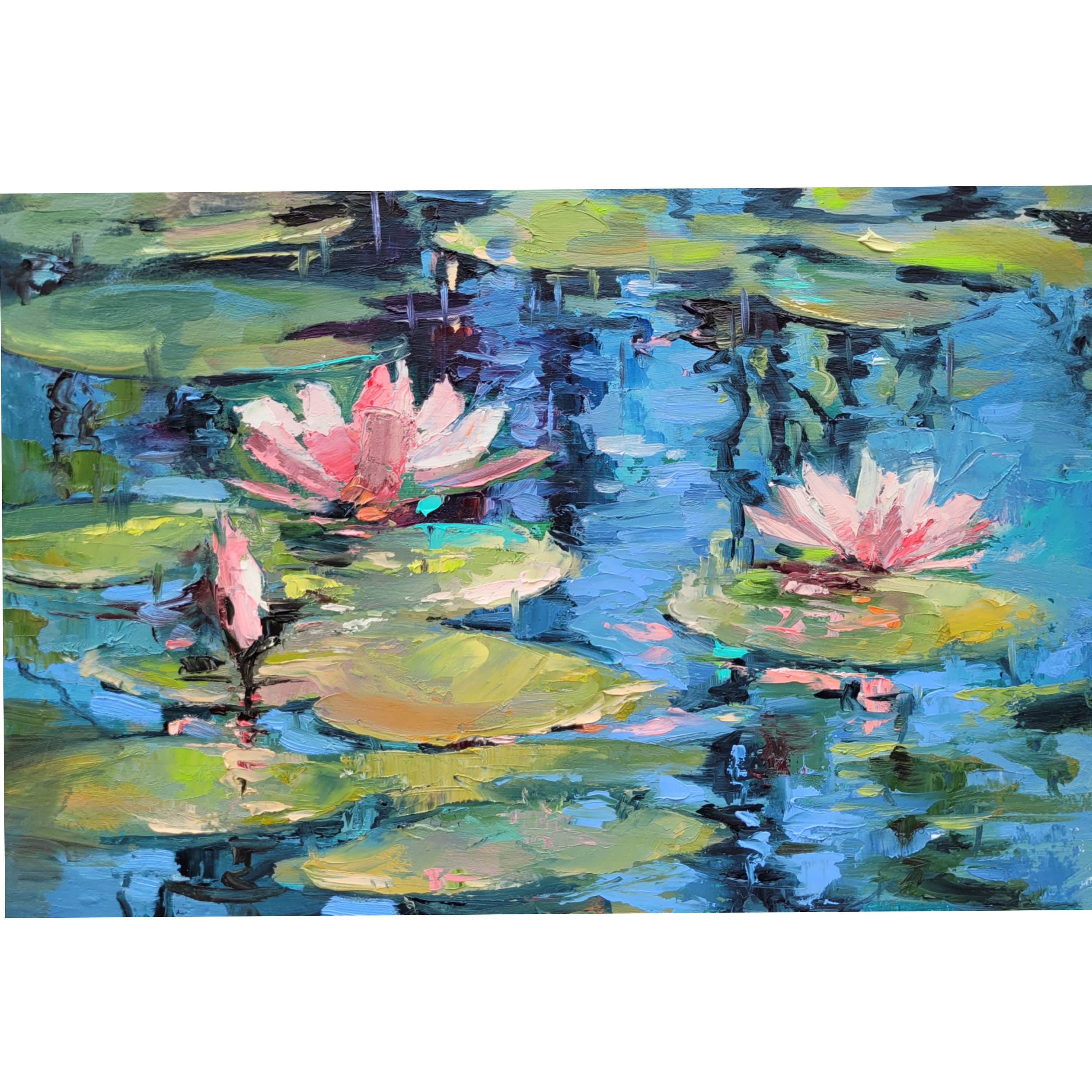 水蓮の油絵です 25年12月18日 (木) 19:00-21:00 | 日本橋 | クロード・モネ