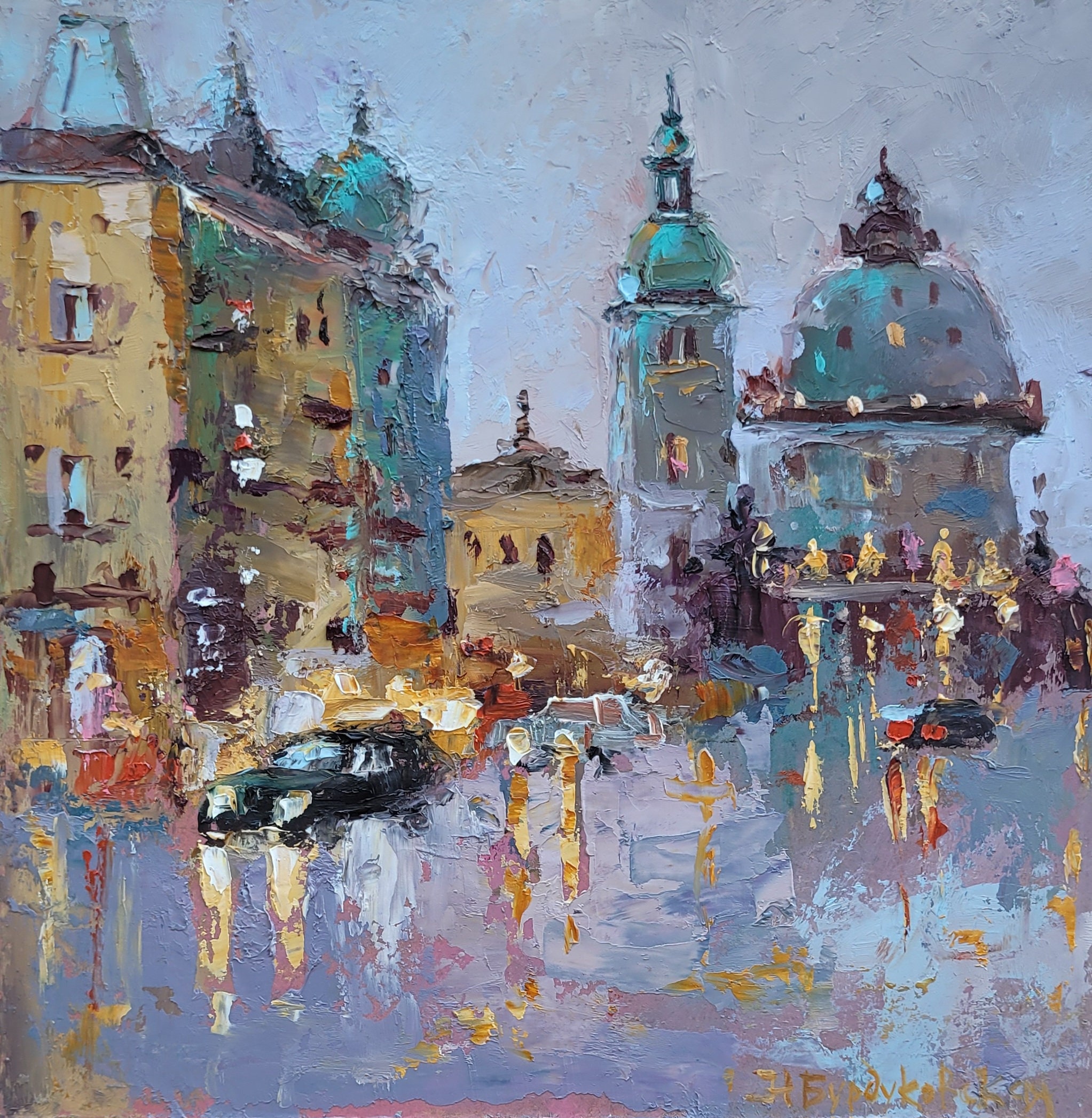 フランスの街並 F4 油彩画 風景画 oil painting art Amazon.co.jp: フランス風景絵画 油彩画 パスカル 作 「パリの街
