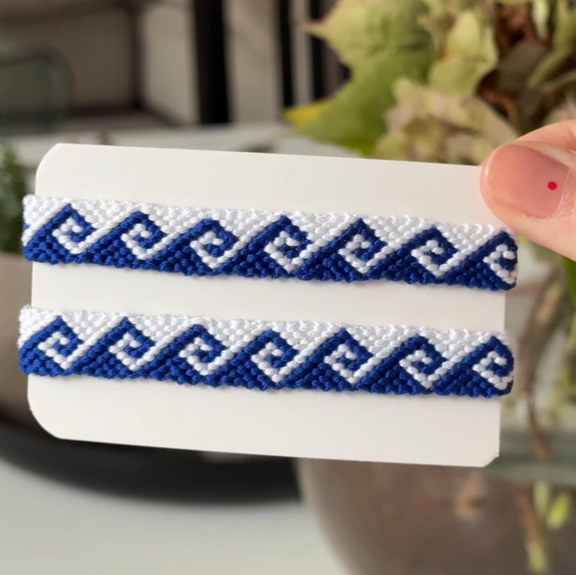 GREEK WAVE BRACELET. (18 Colour Options Available) Friendship Bracelets ...