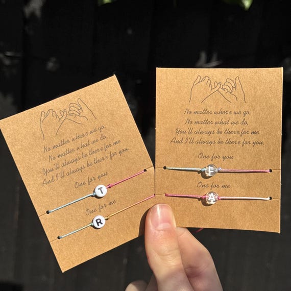 WISH CHARM BRACELETS for Tie on String Bracelets With