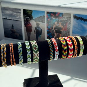 OBX inspired THREAD BRACELETS. Outer Banks. John B, Kiara, Pope, Cleo, Sarah. Stackable bracelets. Cotton friendship bracelet. SpudStyle