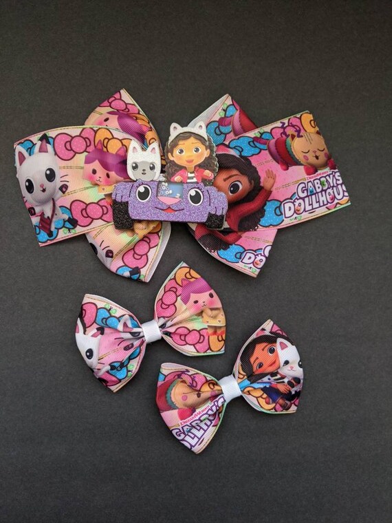 Gabby's Dollhouse Hair Bows / Gabby's Dollhouse Hair Etsy Ireland