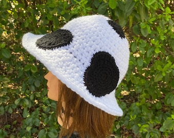 Cow Print Bucket Hat
