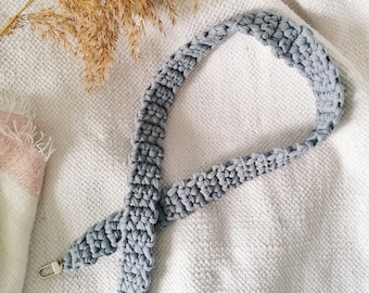 Crochet strap