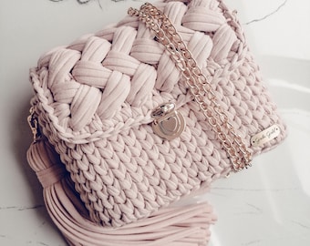 Crochet bag size M coctail wedding party