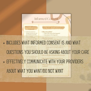 Informed Consent/Questions to Ask Printable PDF | Childbirth Education | Labor and Delivery