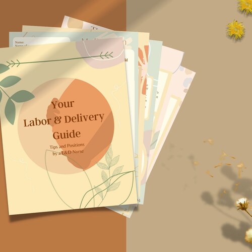 Labor Positions Printable PDF Childbirth Education First - Etsy