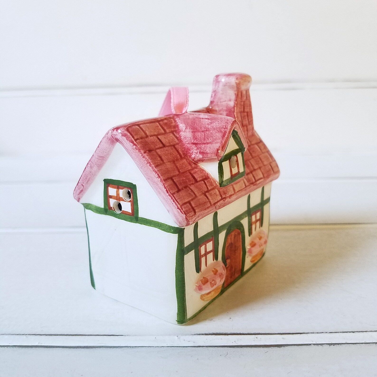 TAKAHASHI English Cottage Ceramic Potpourri Holder Pomander Etsy