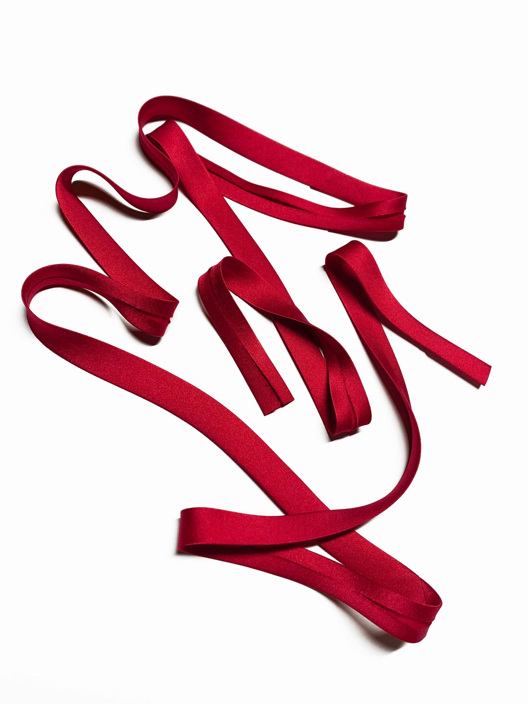 Silk Charmeuse Satin Bias Tape Seam Binding • single or Double Fold ...