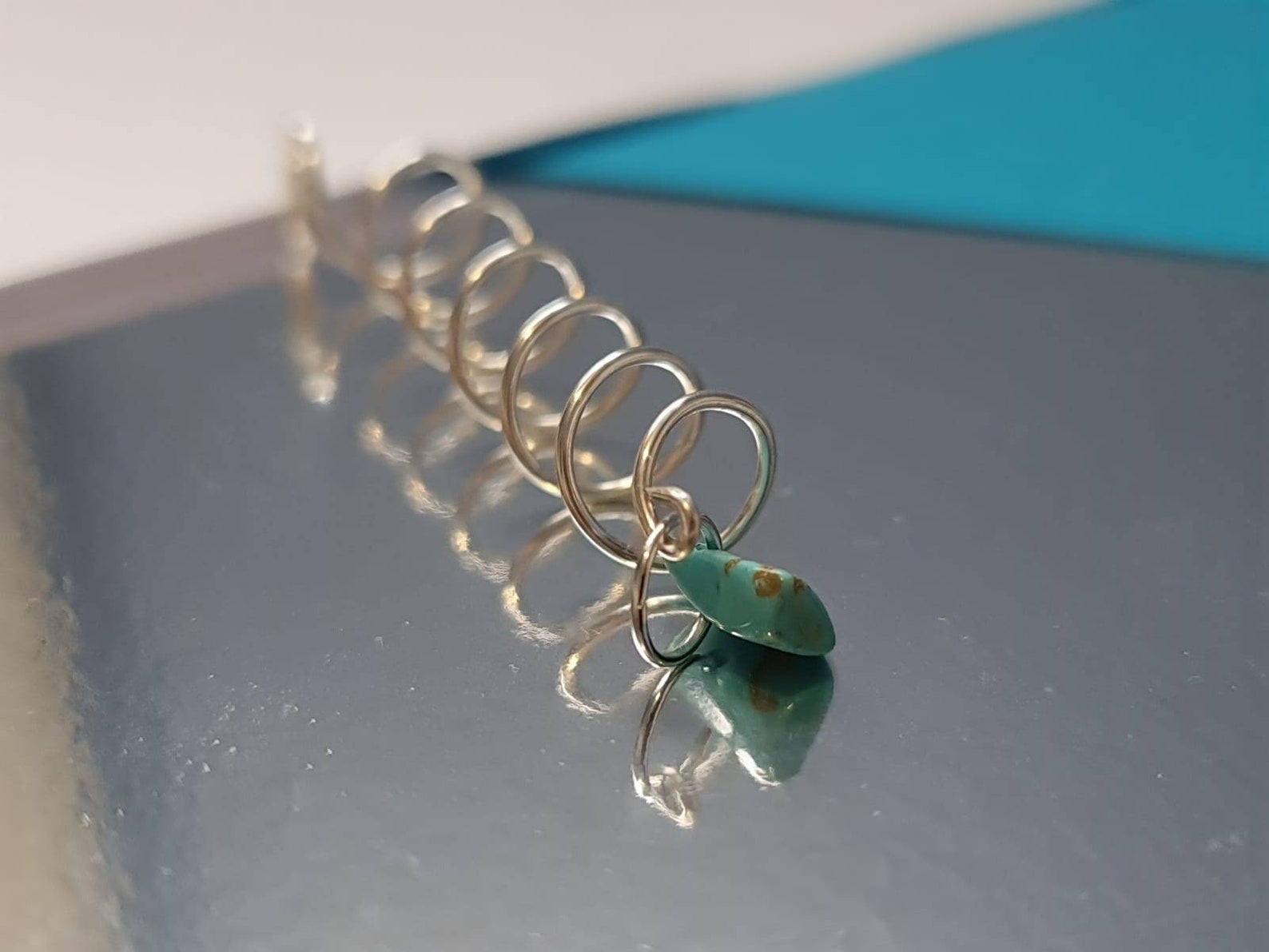 Crystal hair spirals Etsy