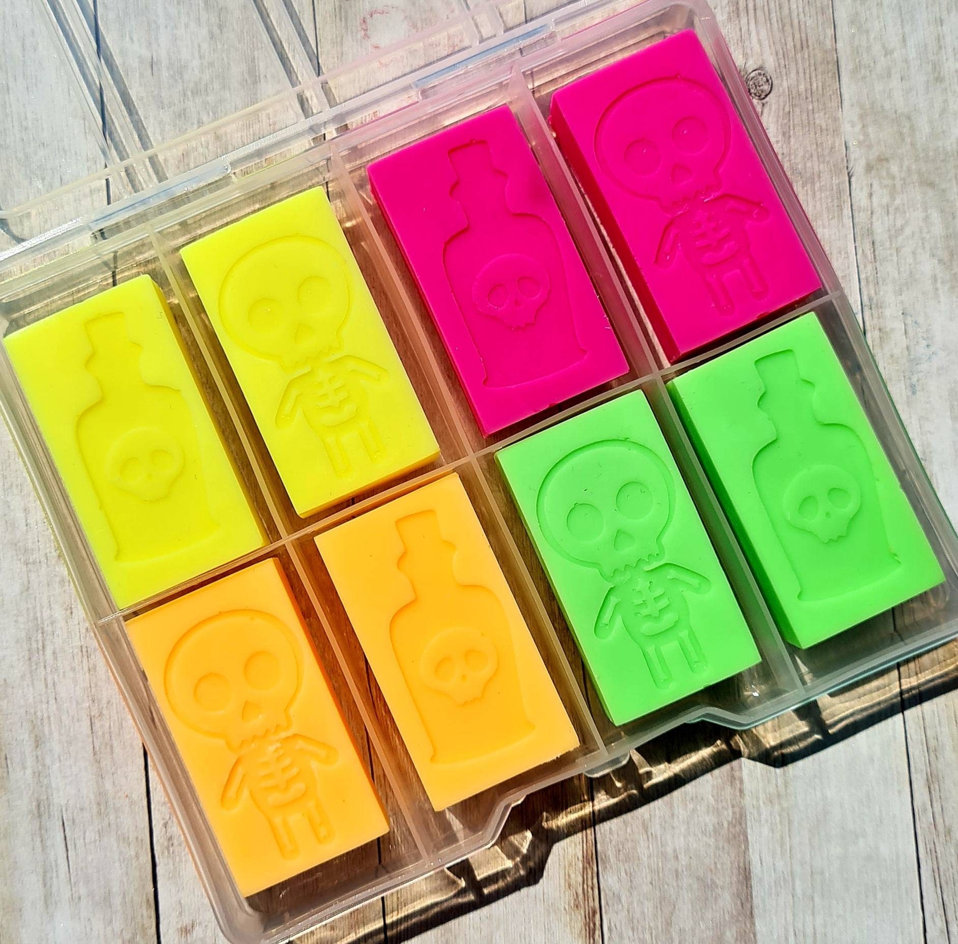 Halloween Wax Melt Home Bargains Sample Box Mould HB Etsy UK