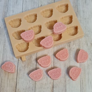 Pug Silicone Mould Shapes Wax Melts Melt Mold Pugs Dog Animal Sample