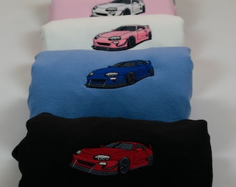 Sudadera con capucha bordada JDM - SR
