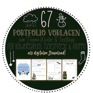 67 portfolio templates for winter & the holidays!