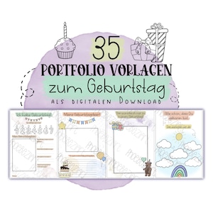 35 portfolio templates for your birthday!