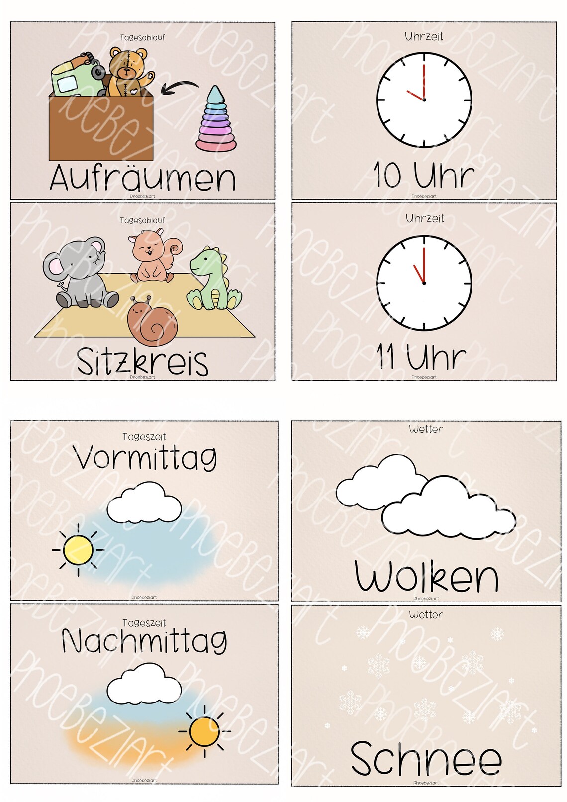  Foto zu 138 Morgenkreis-Karten für die Kita! - Etsy.de 