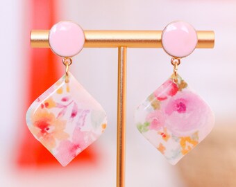 MYLA | Summer Garden Collection Handmade Artisan Earrings | Polymer Clay Jewelry