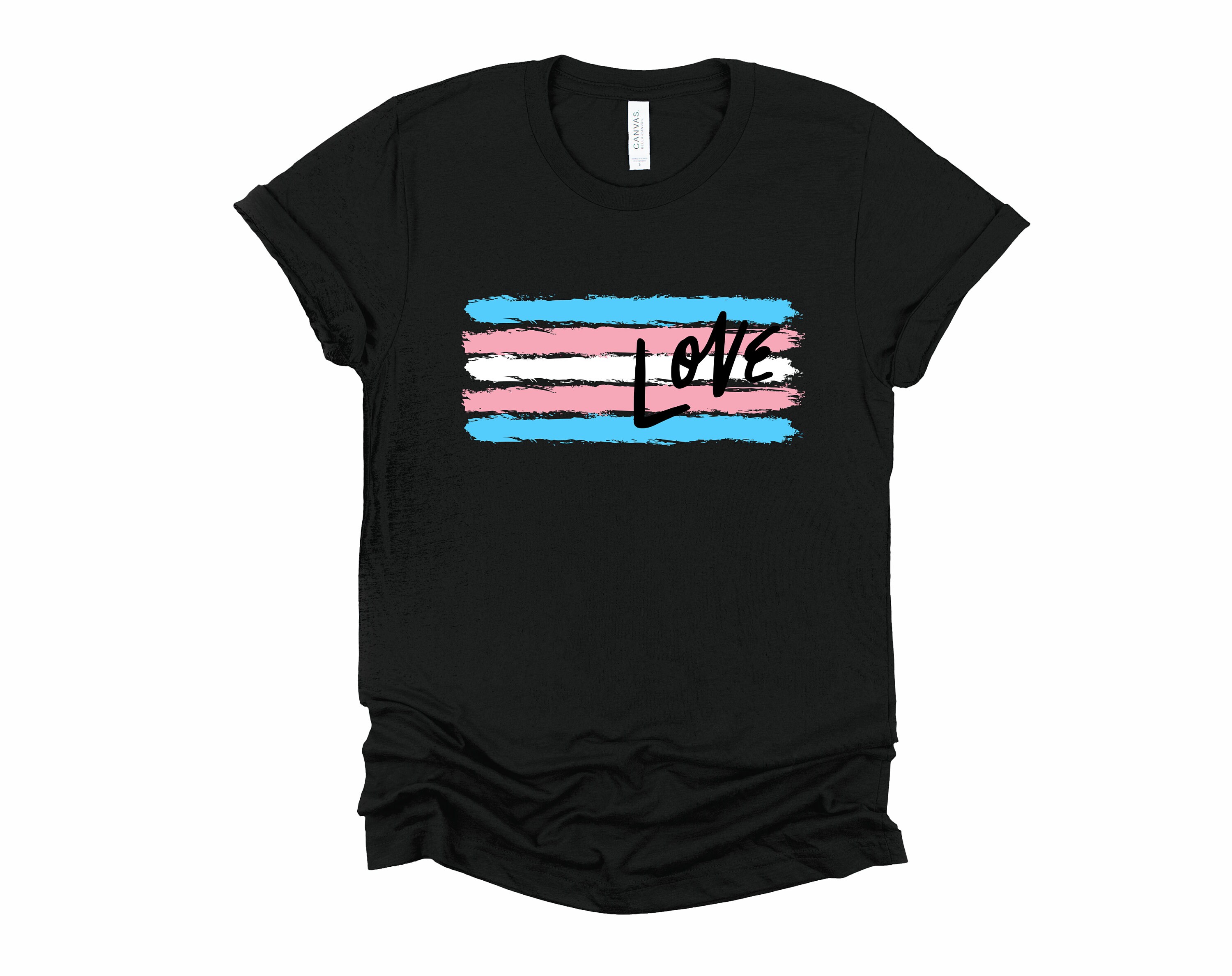 Trans Love T-shirt Trans Flag Shirt Trans Rights Pride - Etsy UK