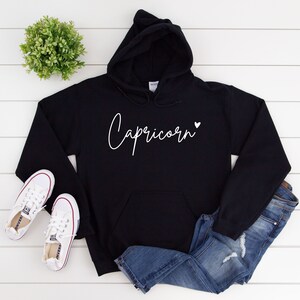 Capricorn Hoodie | Capricorn Sweatshirt | Capricorn Astrology | Capricorn Star Sign | Capricorn Birthday Gift | Horoscope | Zodiac Sign