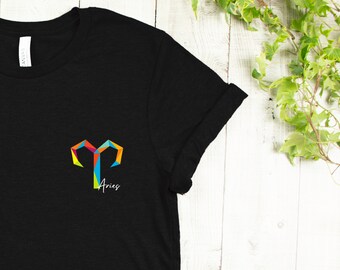 Aries Shirt | Zodiac Shirt | Aries Astrology Shirt | Aries Gift | March April Birthday | Horoscope | Zodiac Sign | Birthday Gift | Aries Tee