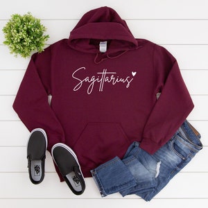 Sagittarius Hoodie | Sagittarius Sweatshirt | Sagittarius Astrology | Sagittarius Birthday Gift | Zodiac Sign | Horoscope | Gift for Friend