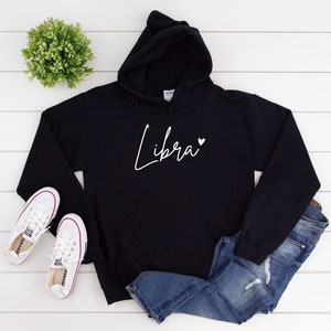 Libra Hoodie | Libra Sweatshirt | Libra Astrology | Libra Birthday Gift | Zodiac Sign | Zodiac Star Sign | Horoscope | Gift for Friend
