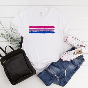 Bi Pride T-Shirt | Bi Flag Tee | Bisexual Flag | Subtle Bisexual Shirt | LGBT Shirt | Gay Pride TShirt | LGBTQ Gift | Pride Month | Equality