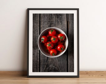 Bowl sheet with cherry tomatoes | Food | Photo poster