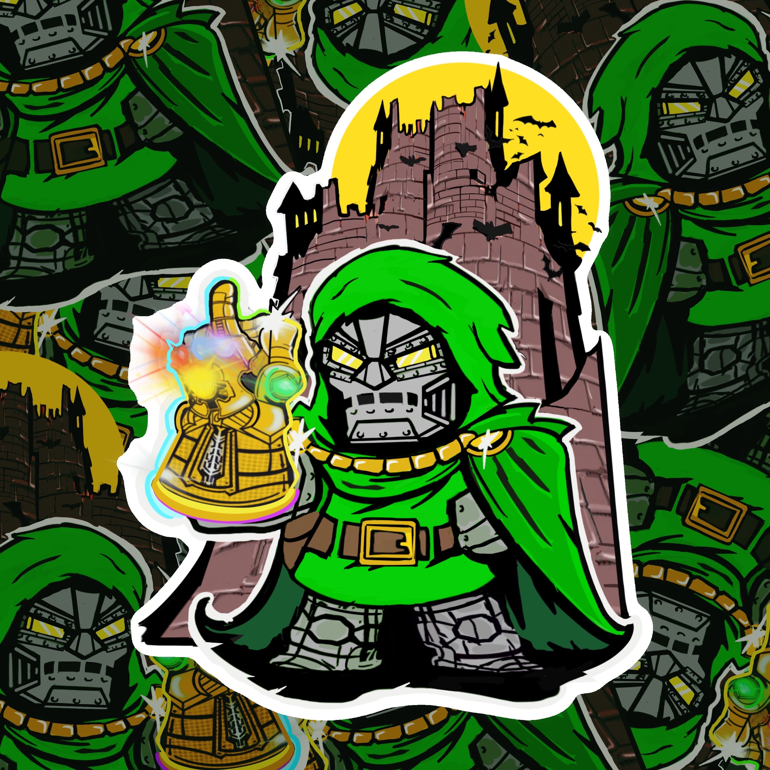 Infinity Doom Sticker - Etsy