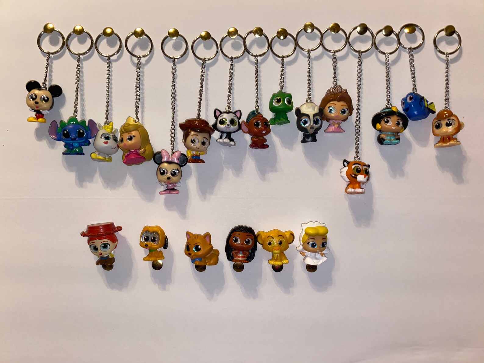 Disney keychains Etsy