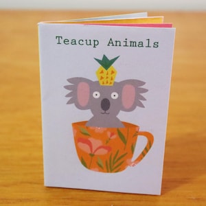 Teacup animals - Mini Zine