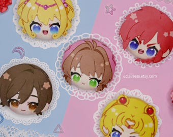 Insignias de peluche 3D Shoujo