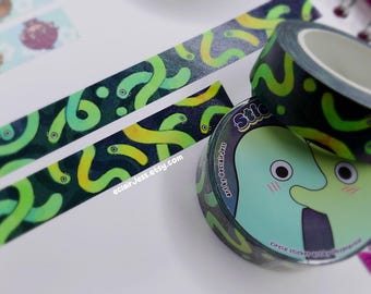 Sticky Worms Washi-Tape