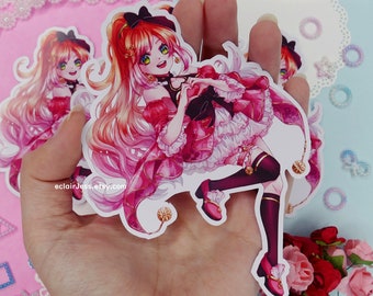 Big eclairJess Vinyl Sticker (waterproof)