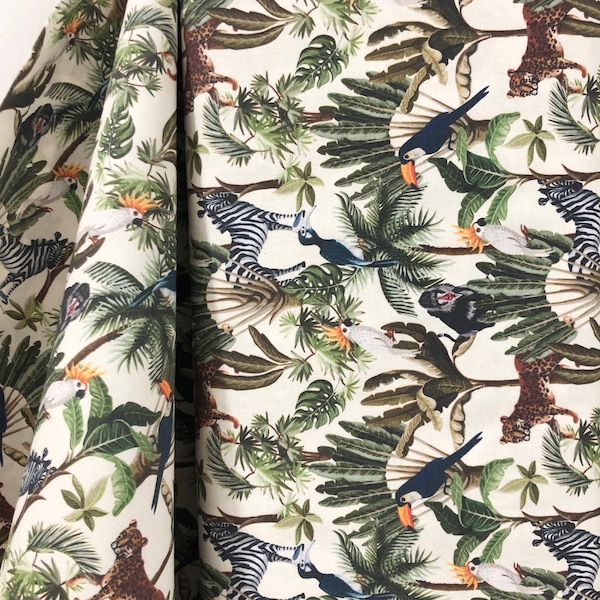 Safari Fabric - Etsy UK