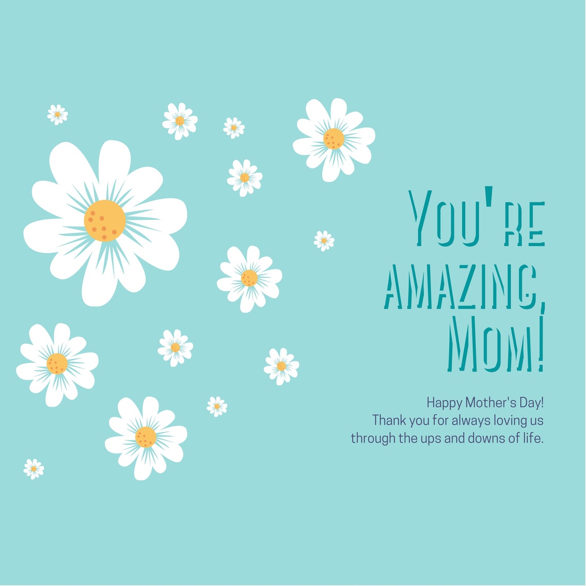 You are amazing mum mother
