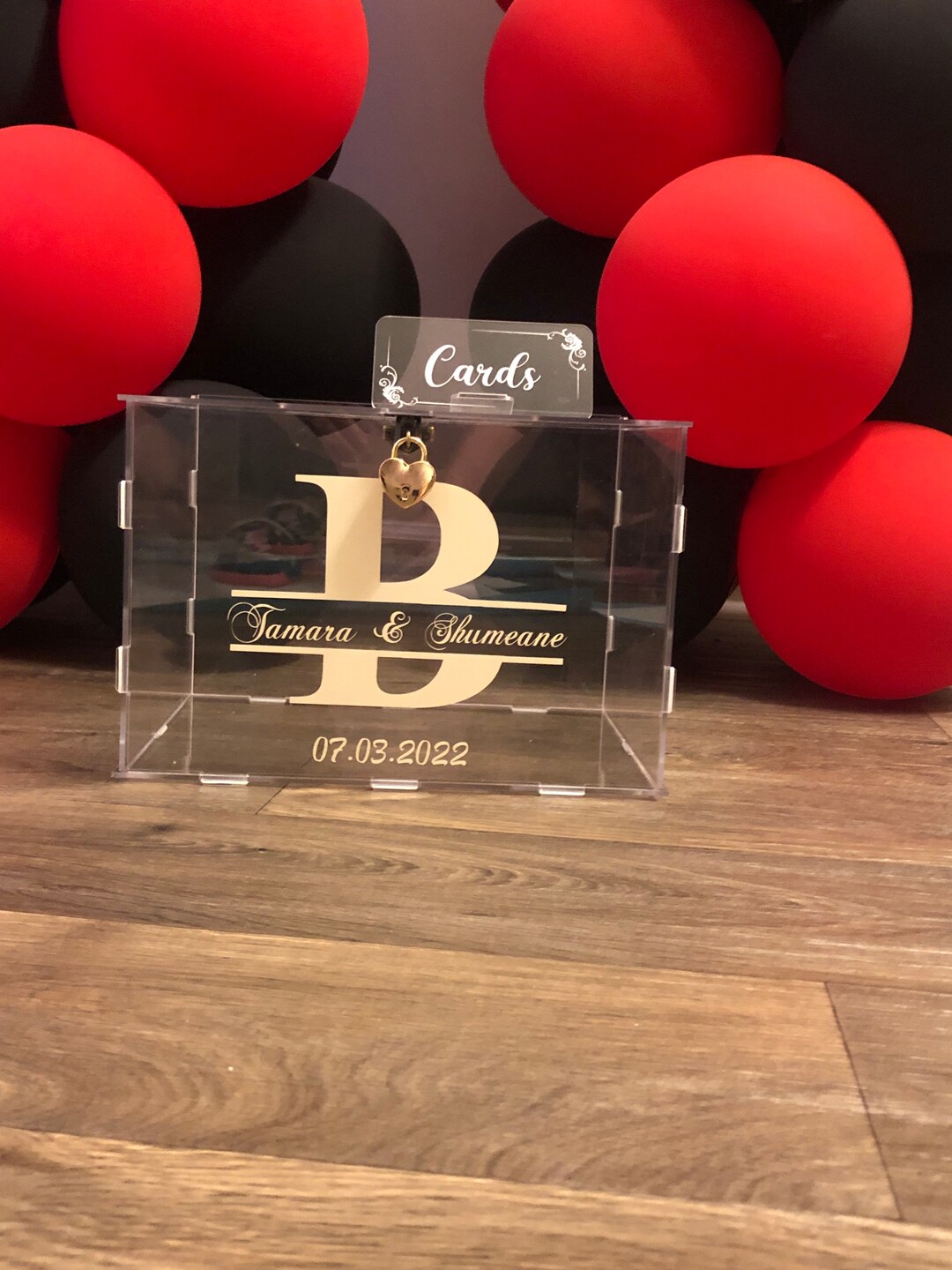 Personalized Wedding Card Box Etsy Australia