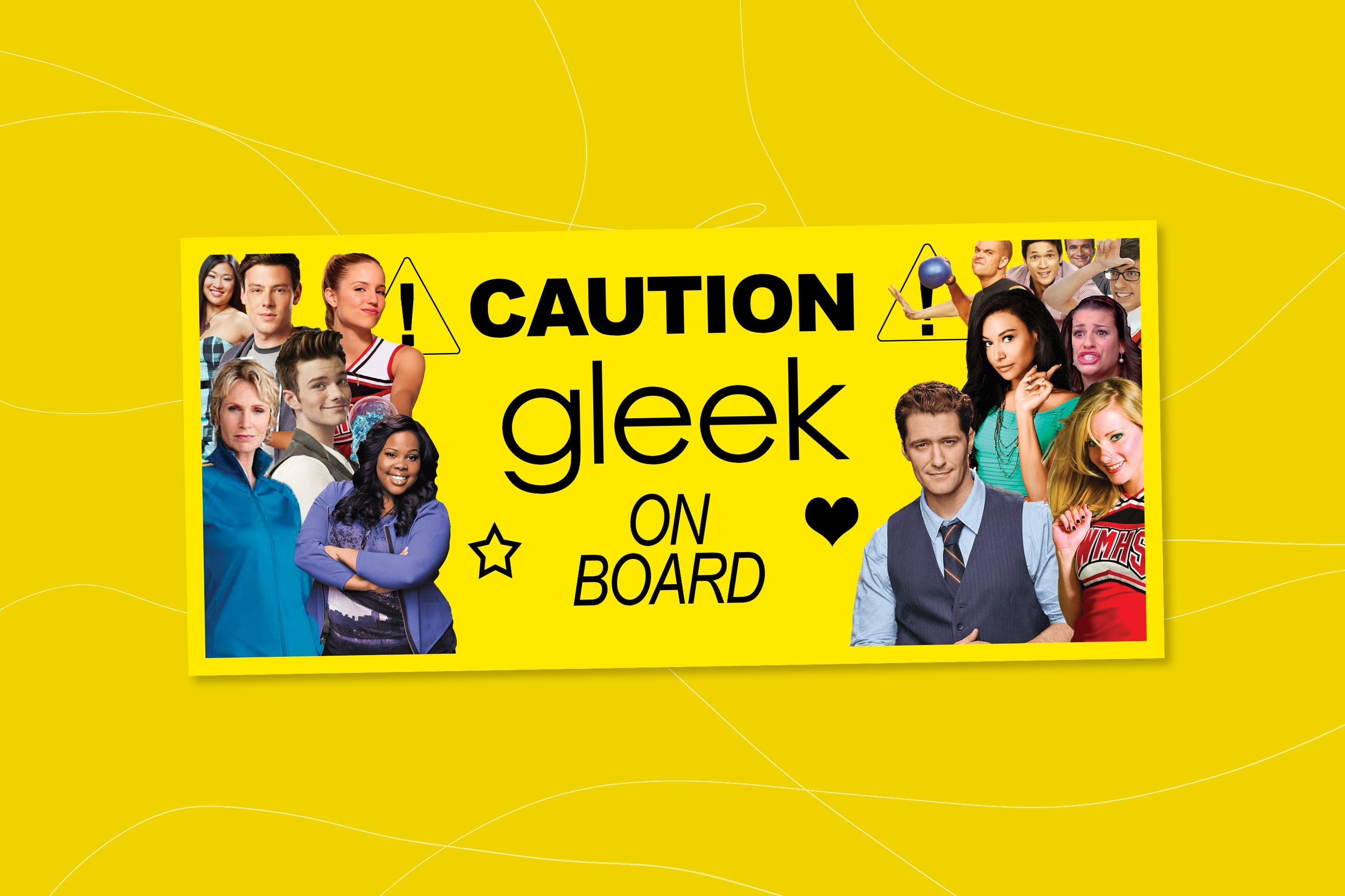 Gleek on Board Bumper Sticker • weatherproof! - Etsy
