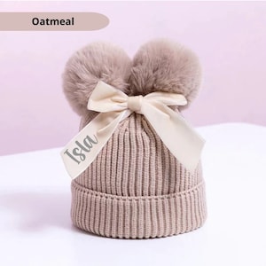Moncler bobble hat kids best sale