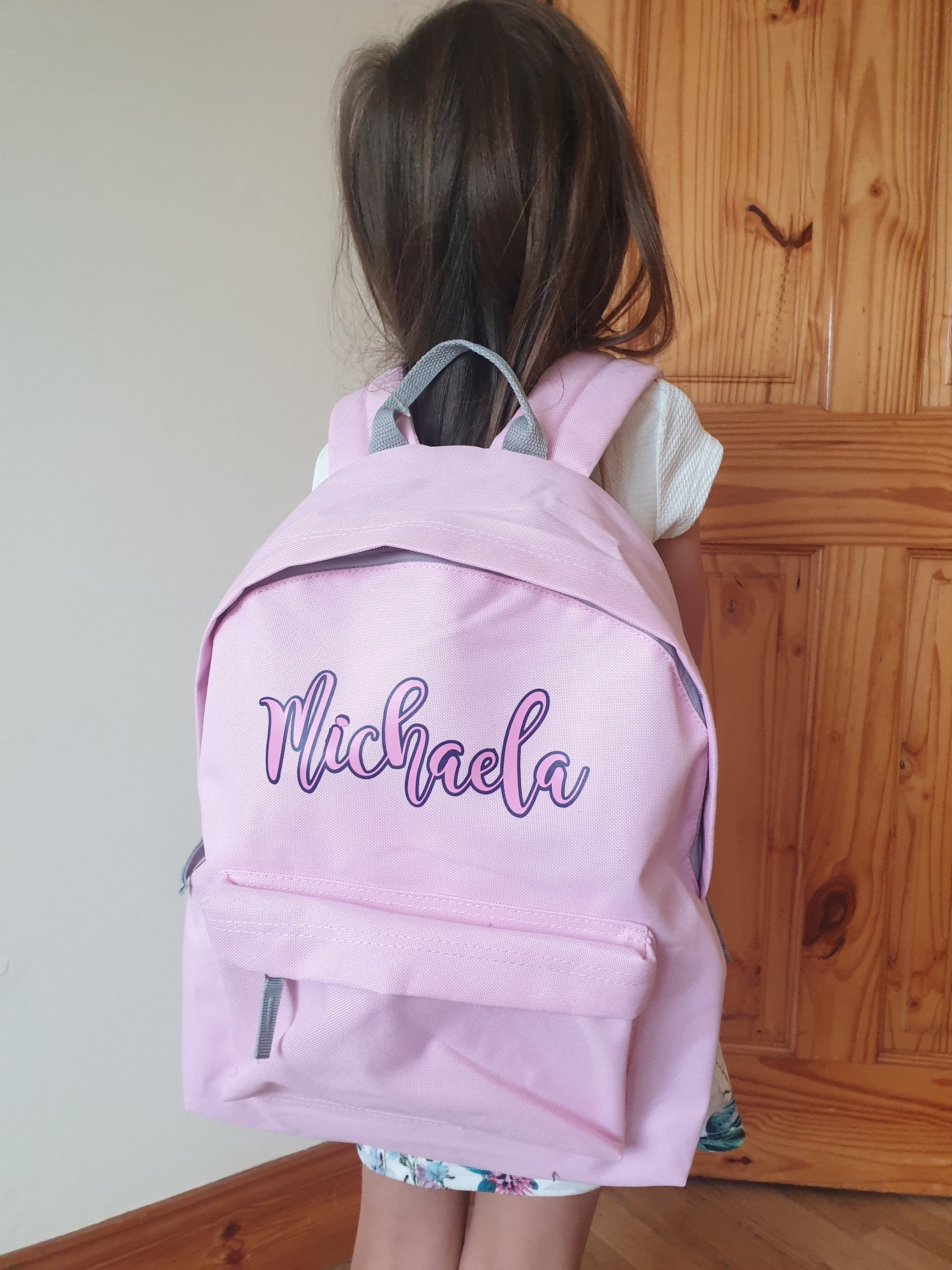 Personalised Back To School Set Bag Backpack Nursery | Etsy