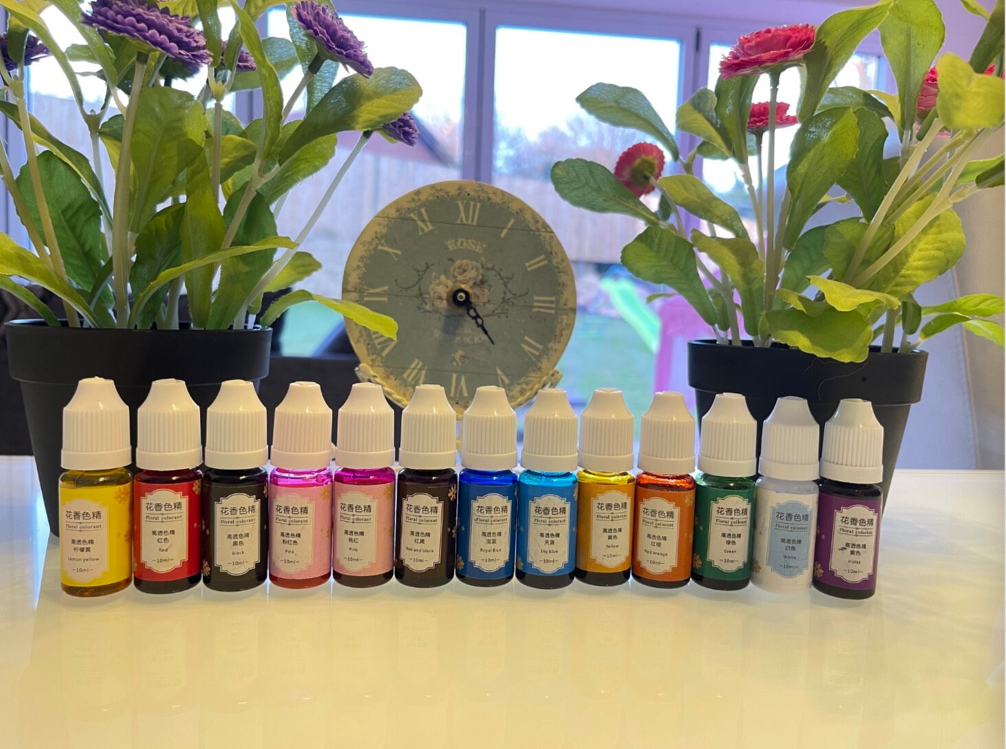 UK 13 color Resin pigment dye set Resin colorant dye set UV Etsy