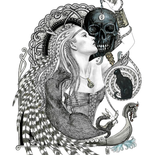 The Crow | A3 Giclée Print | Gothic Fantasy & Fan Art