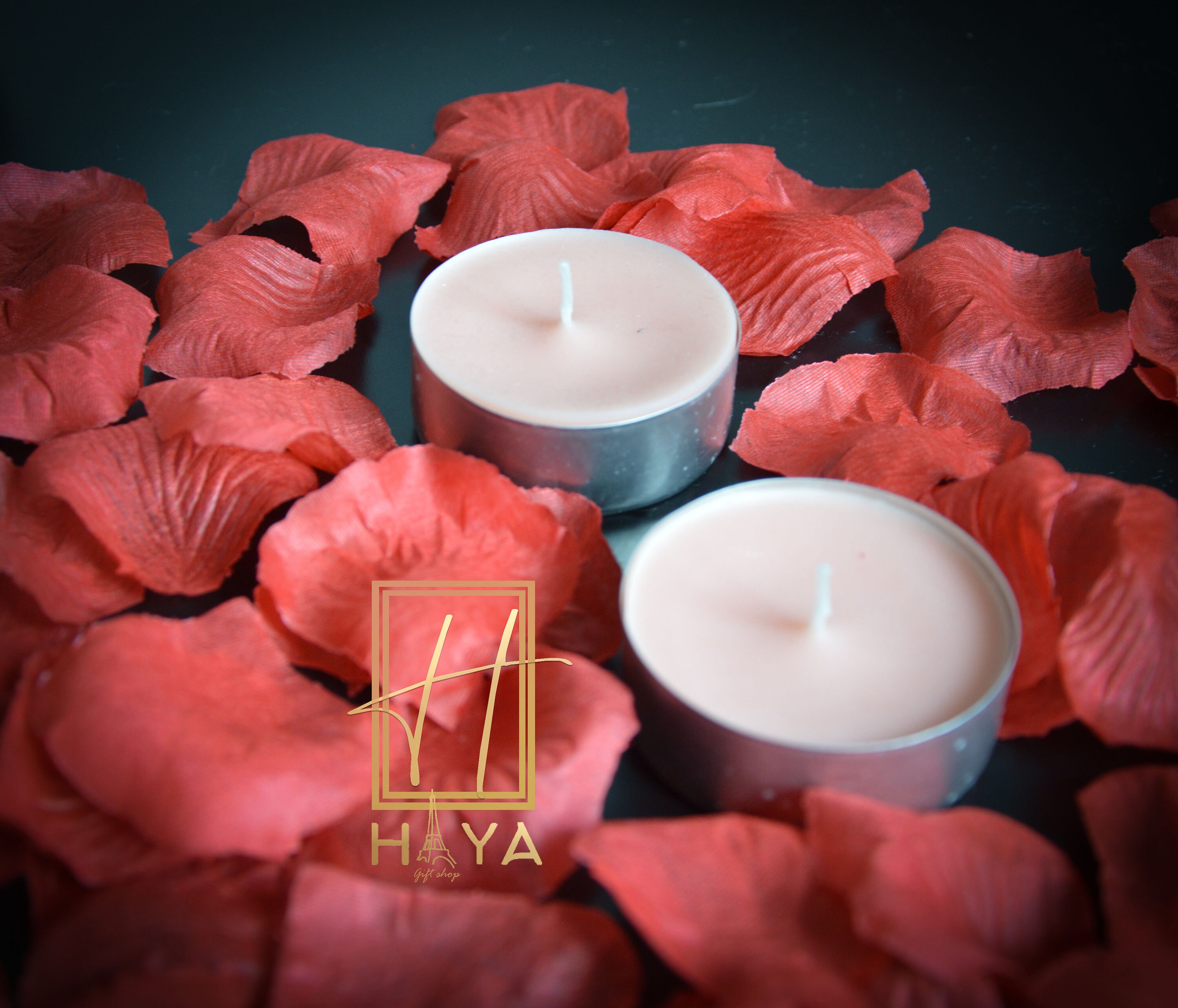 Ensemble de 4 Bougies Français à La Main