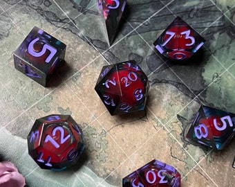 Helluva Boss Fizzaroli Liquid Core Resin Dice Set