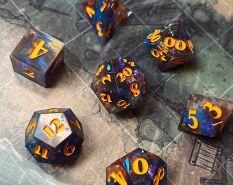 Baldur's Gate 3 Wyll Resin Dice Set